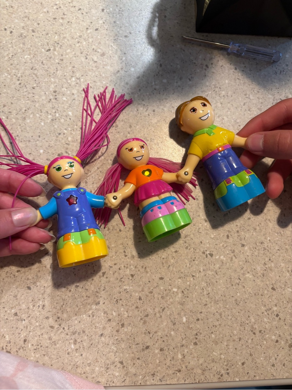 Mega Bloks Girl Friends Collection lights works!